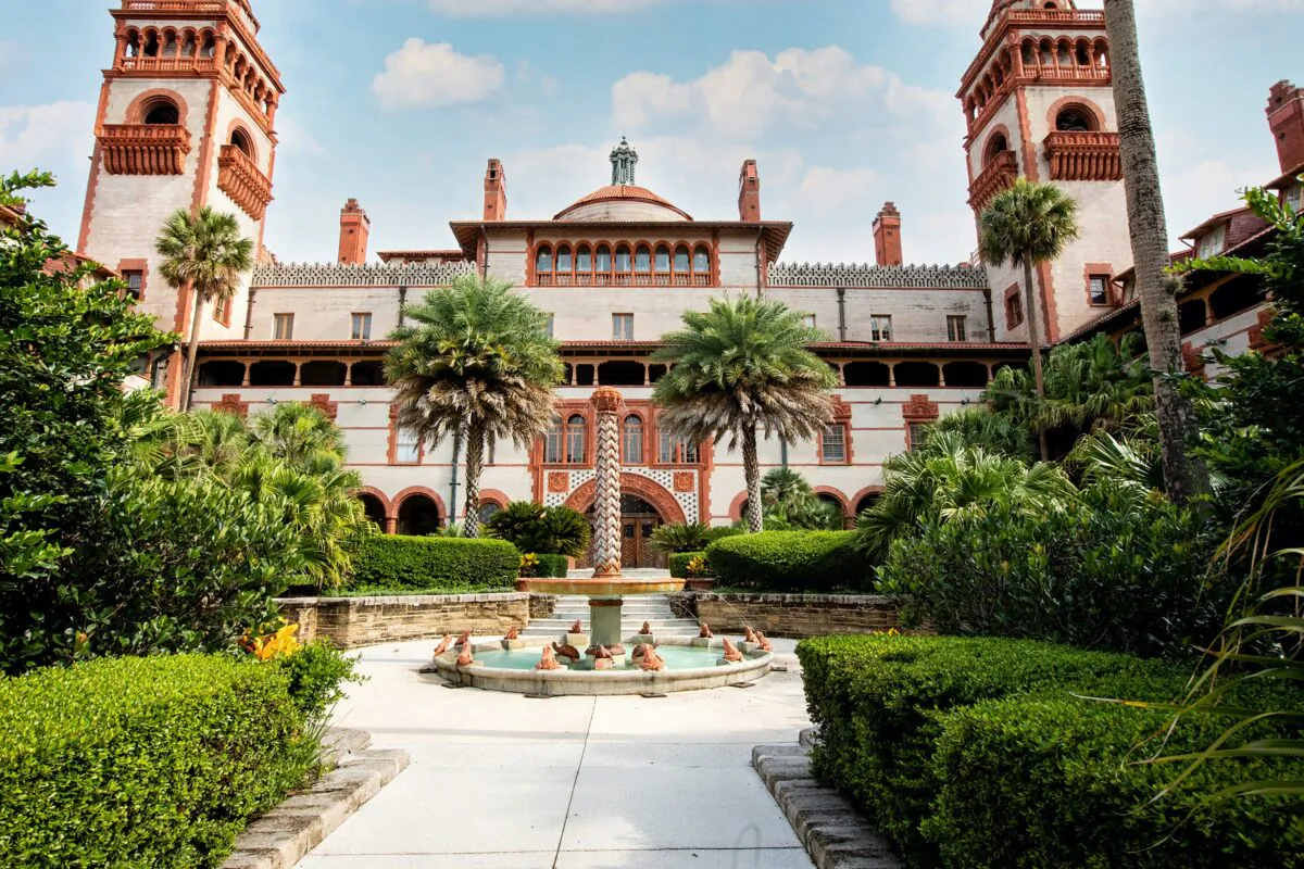 Flagler College Courtyard and Fountain. (St. Johns Cultural Council/TNS)