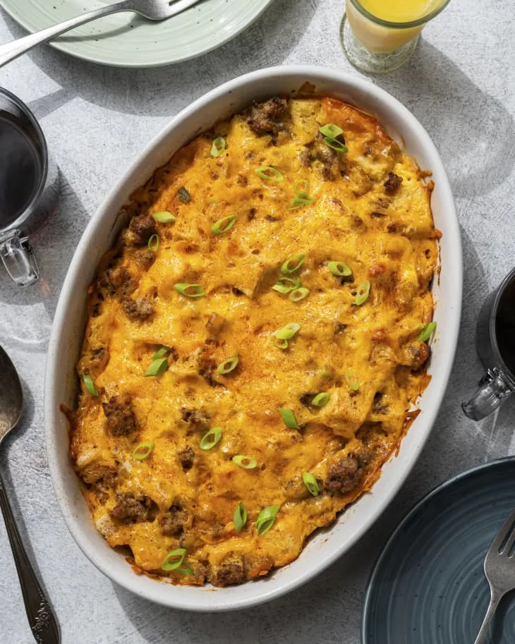 Nothing beats a homemade breakfast casserole fresh from the oven. (Kristina Vanni/TNS)