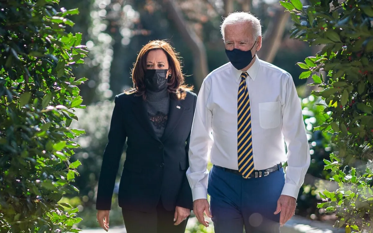 President Joe Biden and Vice President Kamala Harris in a file photo. (Office of the POTUS)