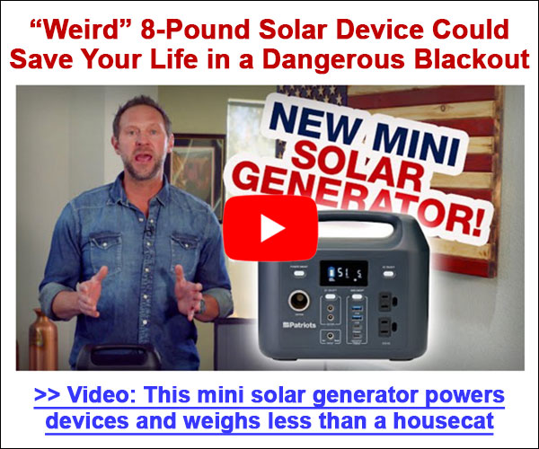 Weird 8-Pound Solar Device Could Save Your Life in a Dangerous Blackout 