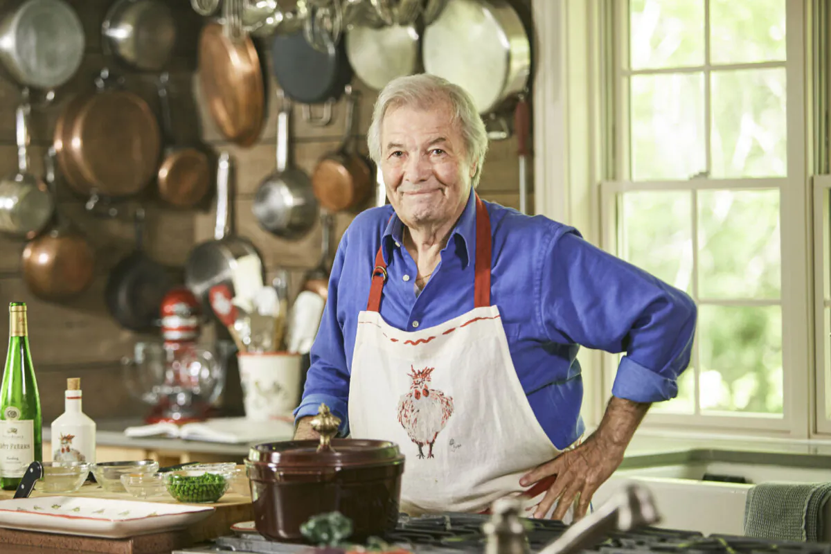 Jacques Pépin, 86, calls himself a
“quintessential American chef.” (Courtesy of Jacques Pépin)