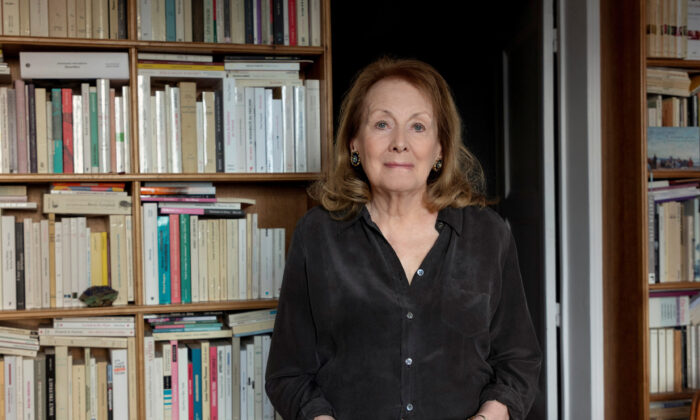 French writer  Annie Ernaux, the Nobel Prize Laureate successful  Literature 2022 poses for a photograph. (Francesca Mantovani-editions Gallimard/Handout via Reuters)