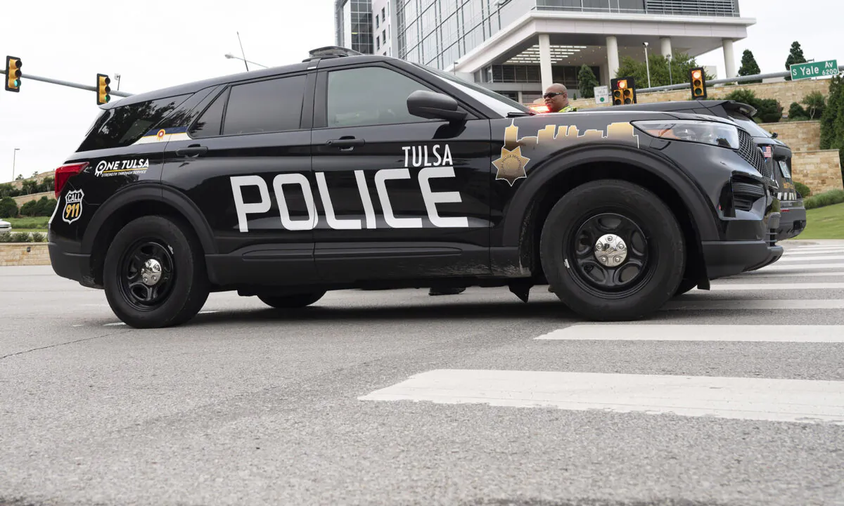 File photo of a police car. (J Pat Carter/Getty Images)