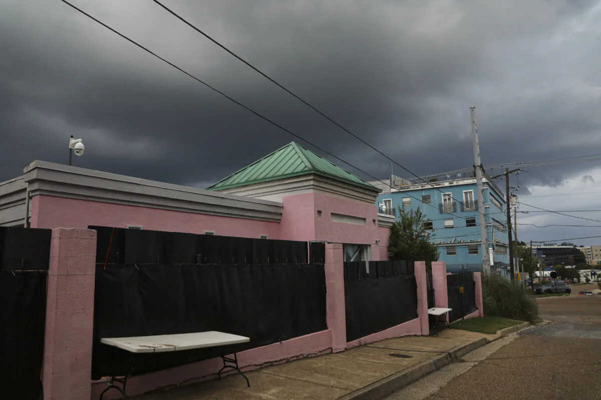 The Jackson Women's Health Organization in Jackson, Miss., on July 6, 2022. (Sandy Huffaker/AFP via Getty Images)