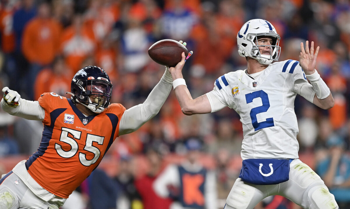 Colts Use 4 Field Goals to Edge Broncos in OT