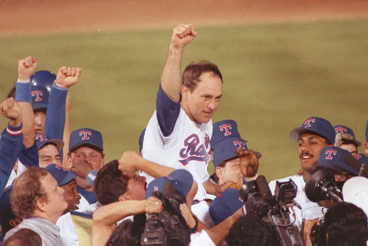 Download Nolan Ryan Angels Pitcher Baseball Card Wallpaper