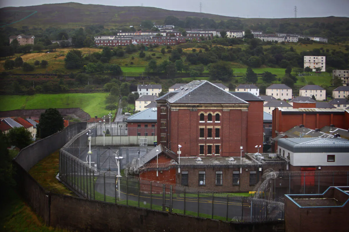 A general view of Greenock Prison in Scotland, on Aug. 19, 2009. (Jeff J Mitchell/Getty Images)