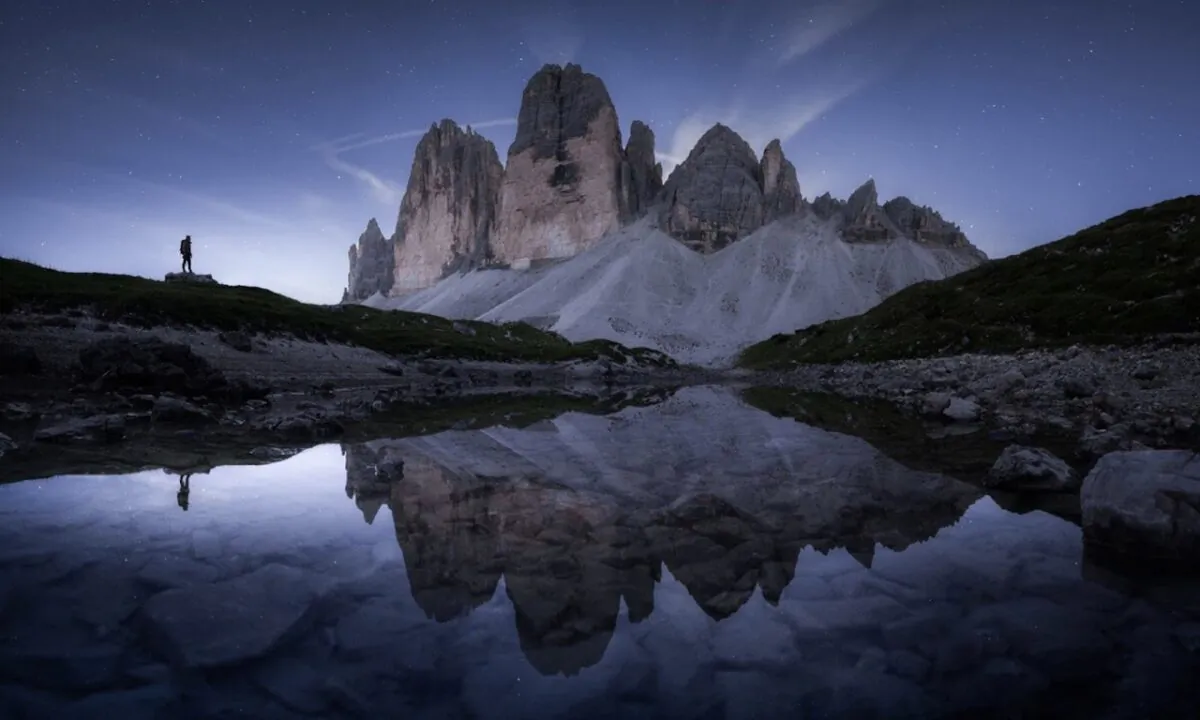 A mountain landscape in the Italian Alps in 2022. (Courtesy of Kelvin Yuen)