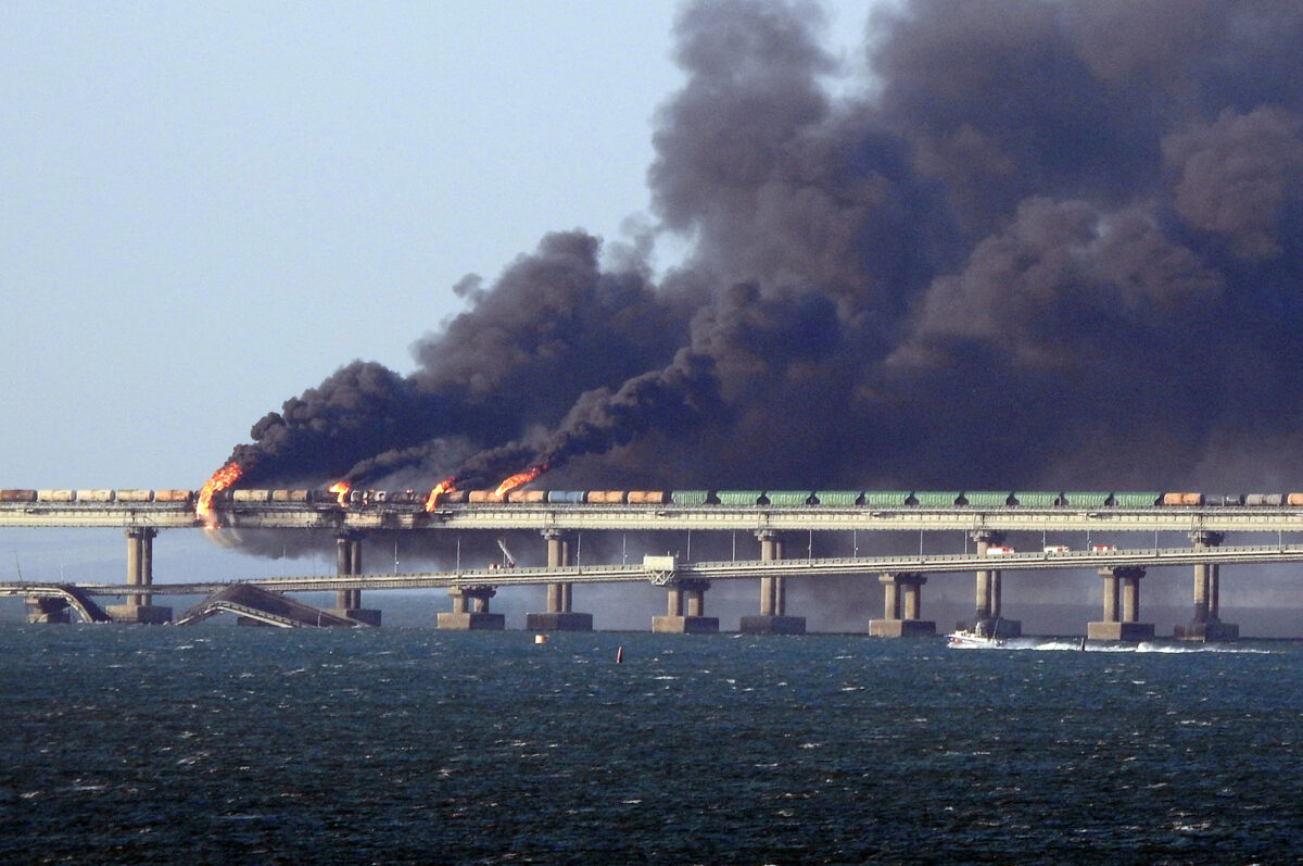 Kerch bridge explosion