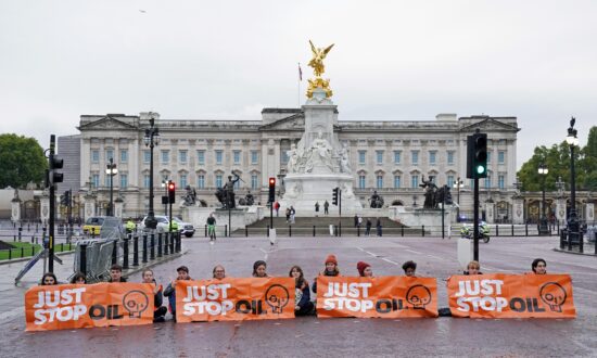 UK Climate Activists Arrested After Blocking Road Outside Buckingham Palace