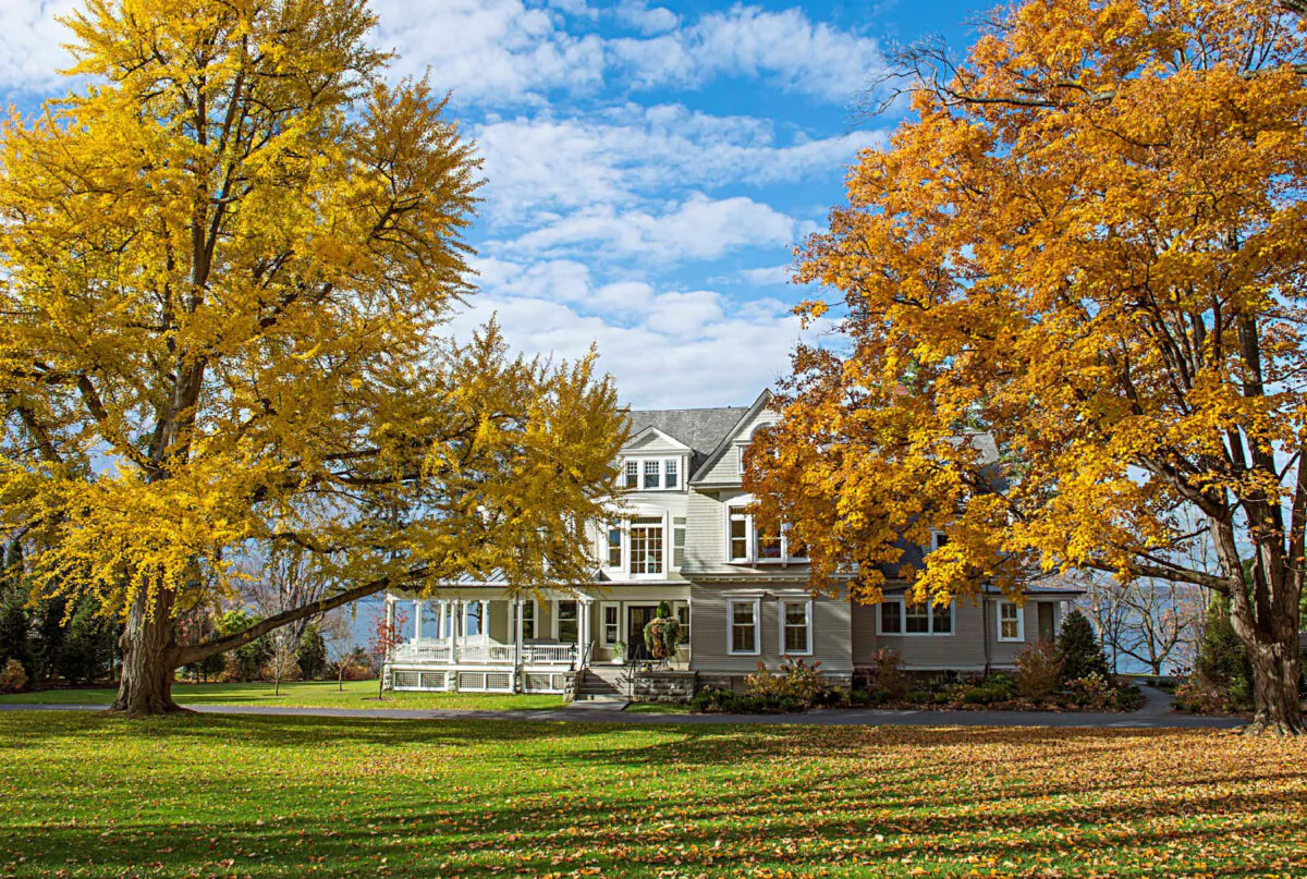 Rowland House in Aurora, New York, was established by Pleasant Rowland, who also created American Girl dolls and books. (Photo courtesy of Inns of Aurora.)