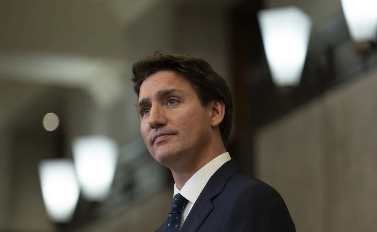 Canadian Prime Minister Justin Trudeau listens to a question, in Ottawa, Oct. 7, 2022. (The Canadian Press/Adrian Wyld)