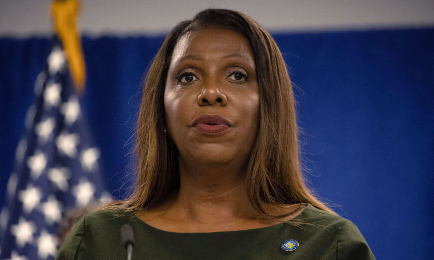 Letitia James warns schools against banning materials under the guise of obscenity or lewdness.