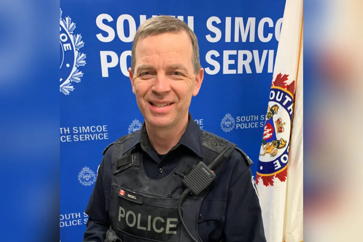 Const. Morgan Russell is shown in a South Simcoe Police Service handout photo. (The Canadian Press/South Simcoe Police Service)