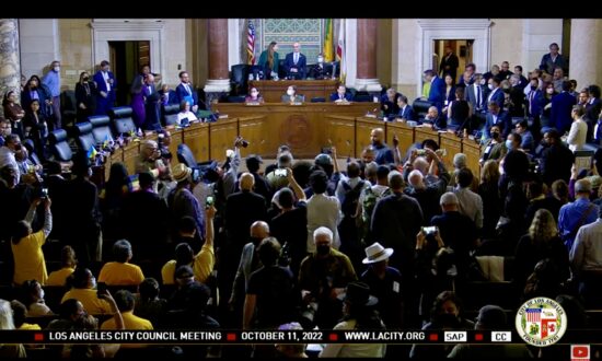 Angry Protesters Interrupt LA City Council Meeting After ‘Racist’ Audio Leak