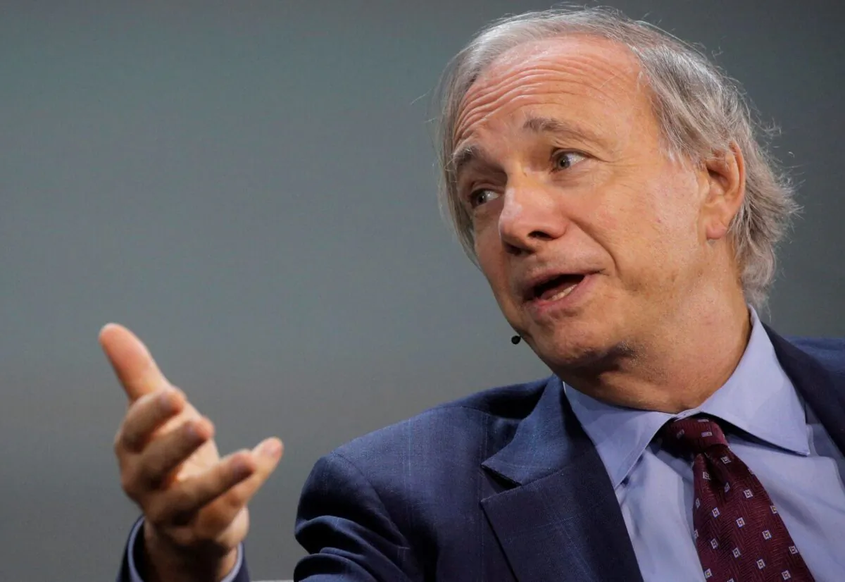 Ray Dalio, Bridgewater's Co-Chairman and Co-Chief Investment Officer speaks during the Skybridge Capital SALT New York 2021 conference in New York on Sept. 15, 2021. (Brendan McDermid/Reuters)