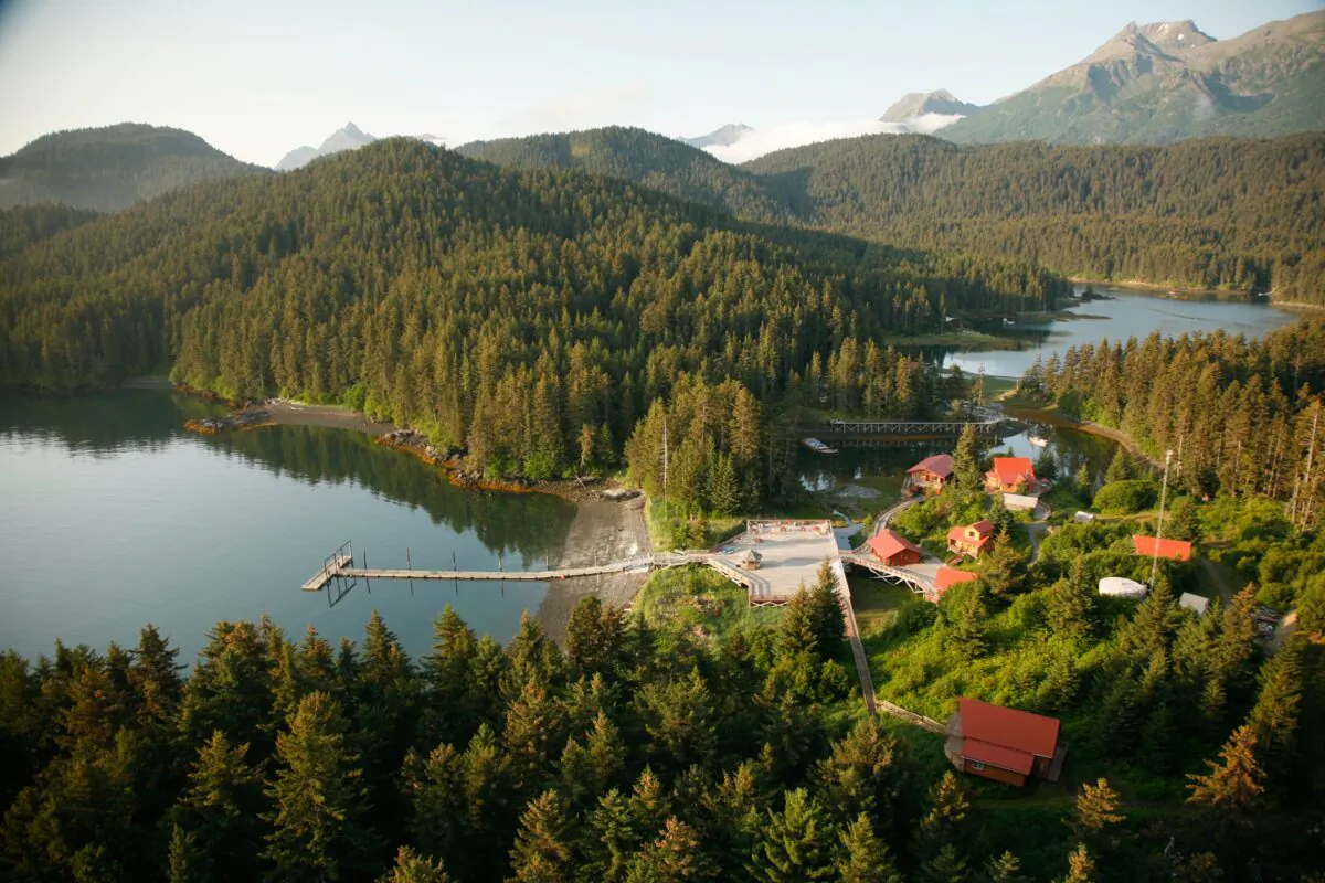 Tutka Bay Lodge, near Homer in southcentral Alaska, is one of the two Alaska adventure lodges operated by the Dixons's luxury travel operator Within the Wild. (Courtesy of Within the Wild)