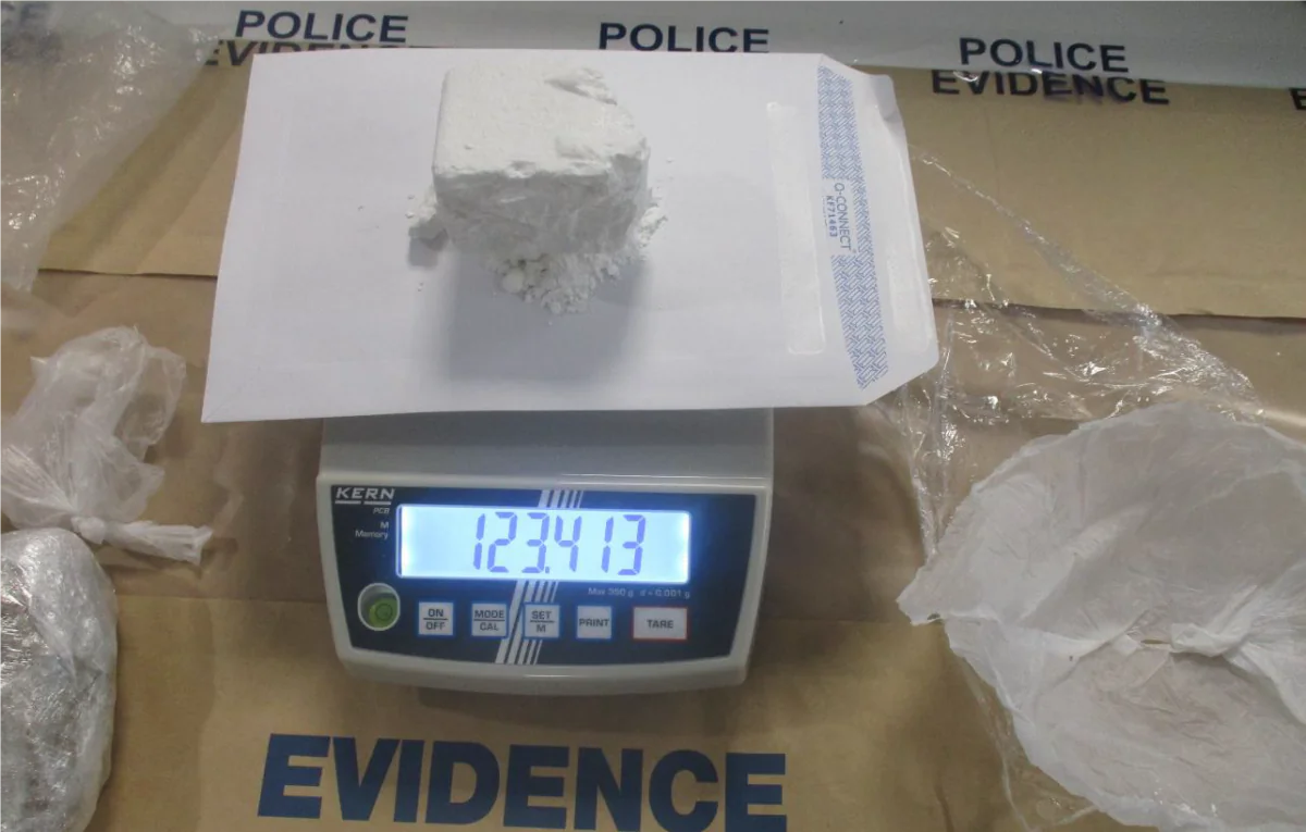 Some of the drugs seized by the Metropolitan Police during an operation in London in October 2022. (Metropolitan Police)