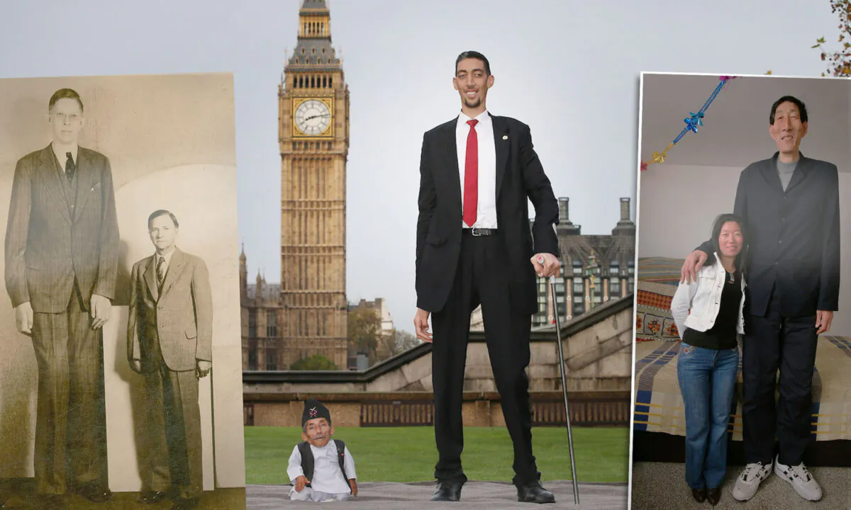 (Peter Macdiarmid/Getty Images); (Inset: Public Domain and China Photos/Getty Images)
