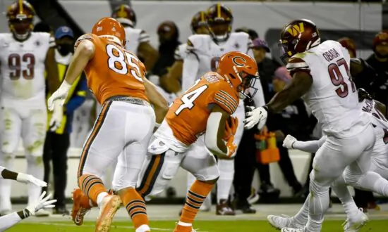 Bears Come up Inches Short in Loss to Commanders
