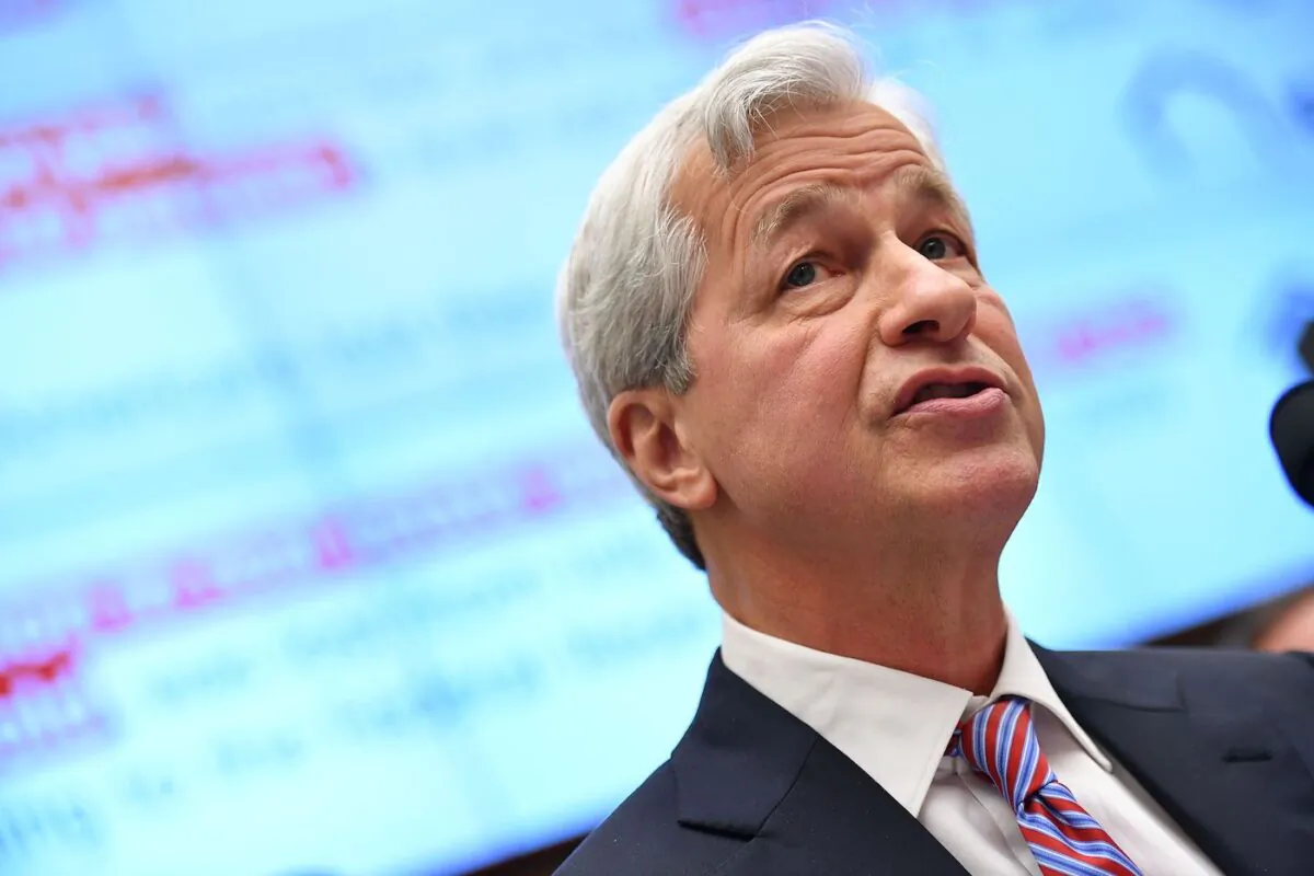 JPMorgan Chase CEO Jamie Dimon testifies before the House Financial Services Committee on Capitol Hill in Washington, on April 10, 2019. (Mandel Ngan/AFP via Getty Images)