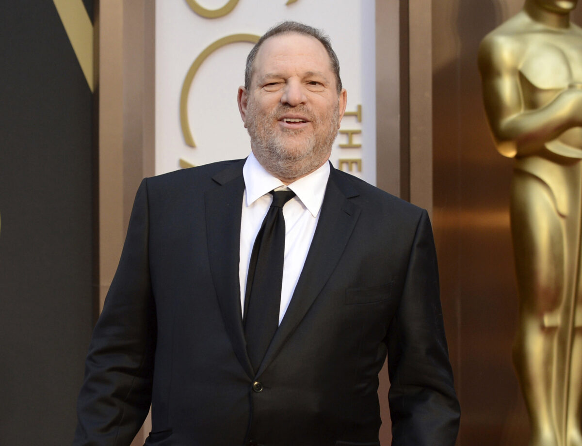Movie mogul Harvey Weinstein