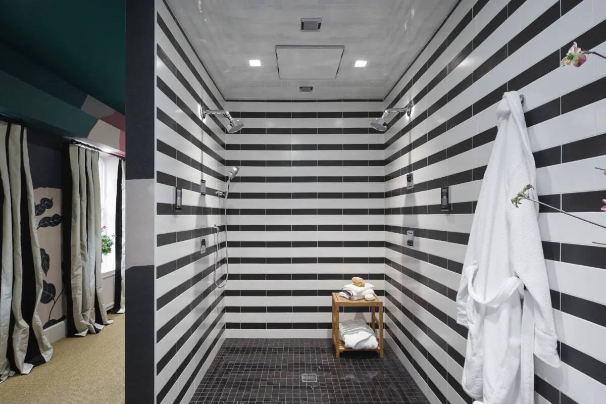 When planning a walk-in shower stall, remember that it's the extra options that can make your walk-in shower an enjoyable spa-like experience. (Kohler/TNS)