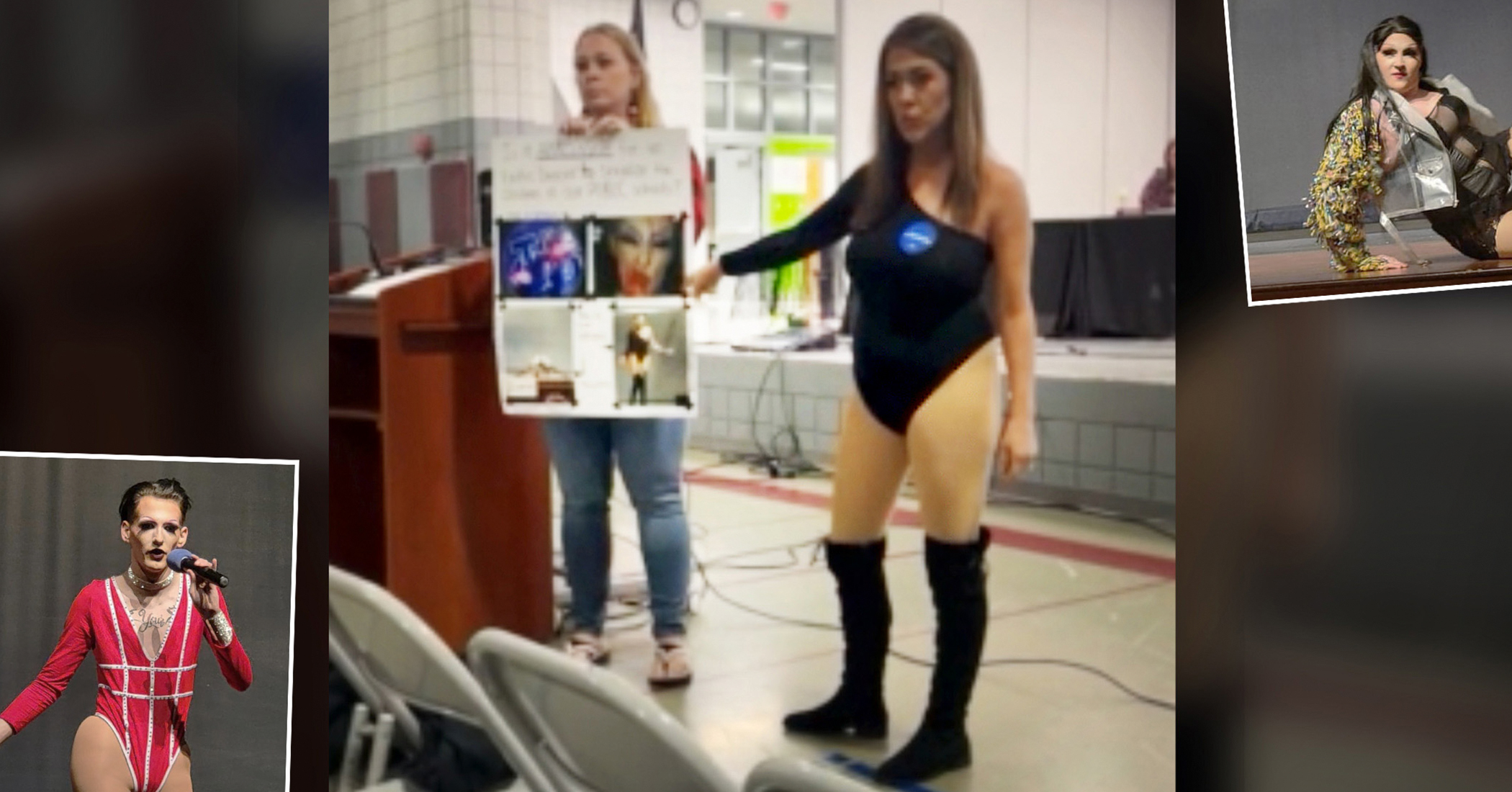 Mom Ambushes School Board by Wearing Drag Queen Costume to Give Them a 'Taste of Their Own Medicine'