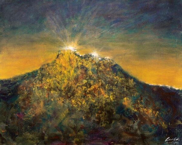 One of artist Ricker Choi's oil paintings