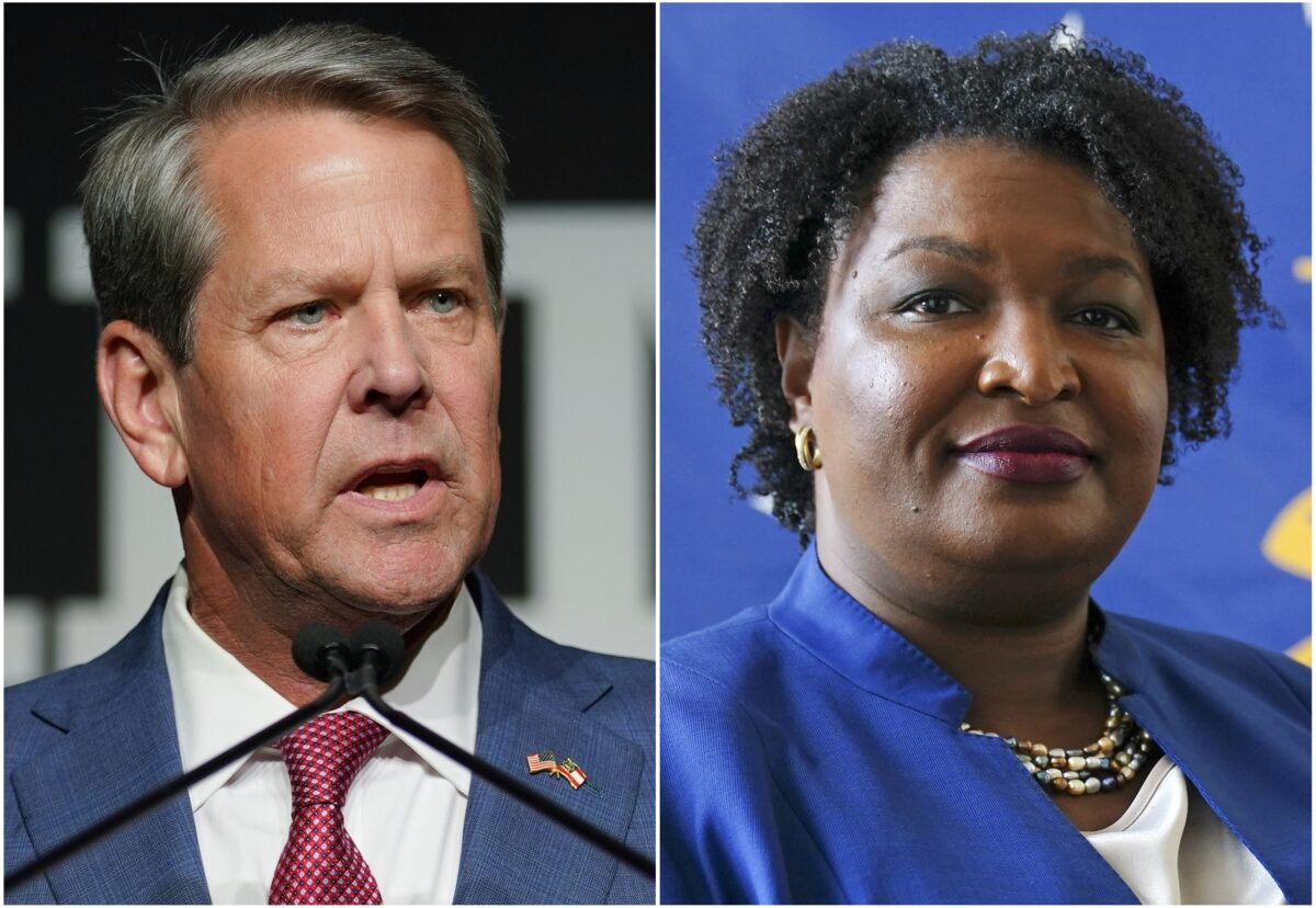 Georgia Gubernatorial Candidates Abrams, Kemp Debate