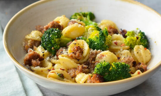 Orecchiette With Sausage and Broccoli