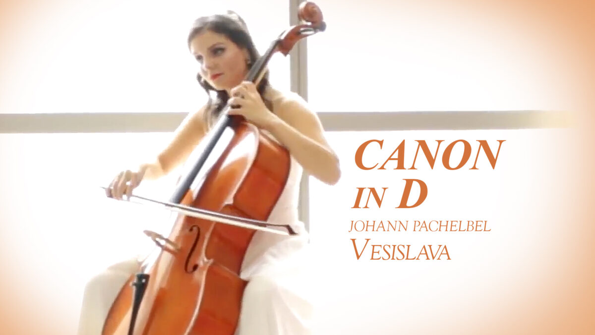 Canon In D Cello By Vesislava Johann Pachelbel