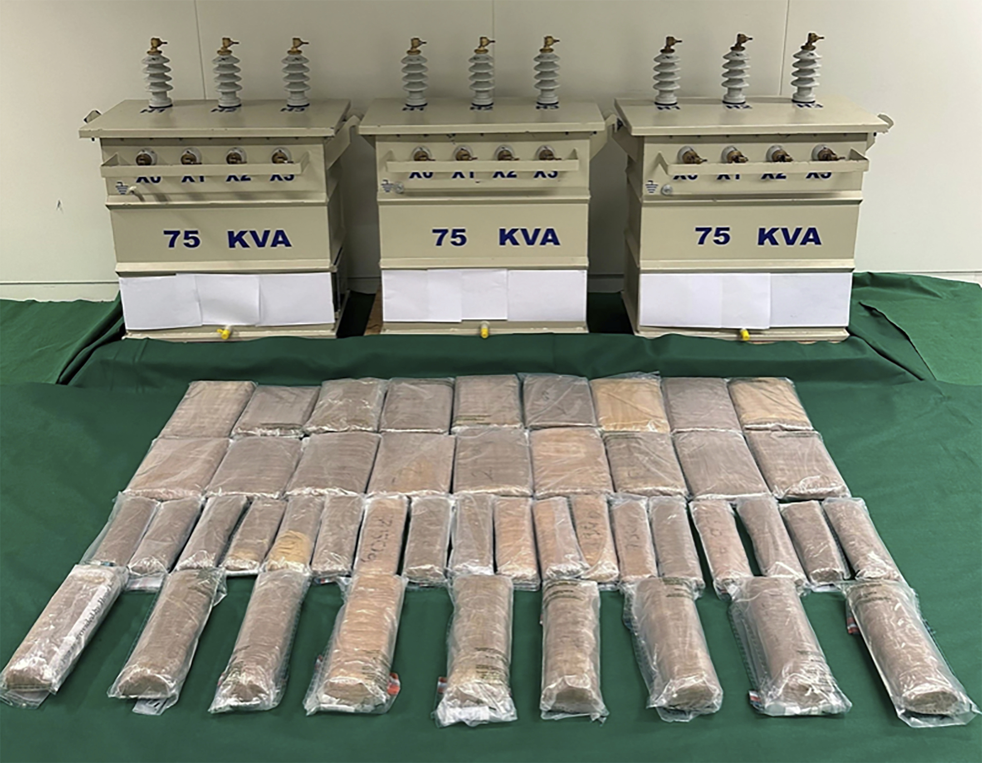 Hong Kong Seizes Drugs Hidden in Electrical Transformers - Vimarsana News