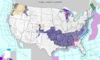 Coldest Air of Season so Far Hits US East Coast