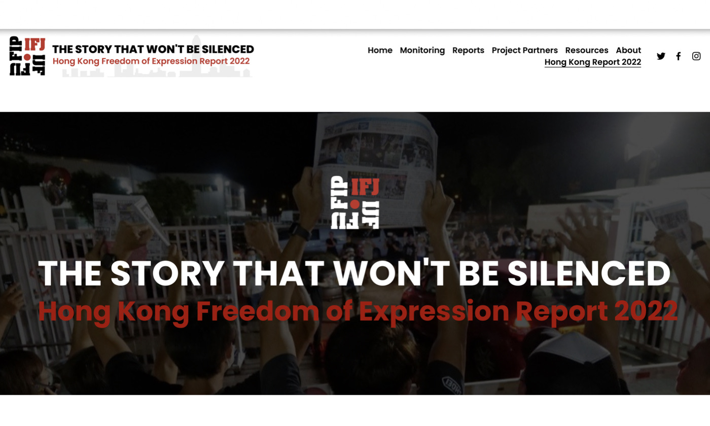 Overseas Journalists Publish Hong Kong Freedom of Expression Report 2022 - Vimarsana News