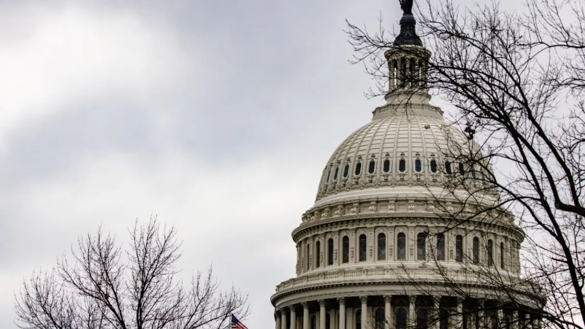The U.S. Capitol building in Washington, on Dec. 20, 2020. (Samuel Corum/Getty Images)