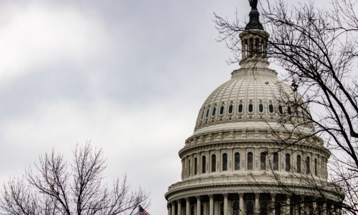 The U.S. Capitol building in Washington, on Dec. 20, 2020. (Samuel Corum/Getty Images)
