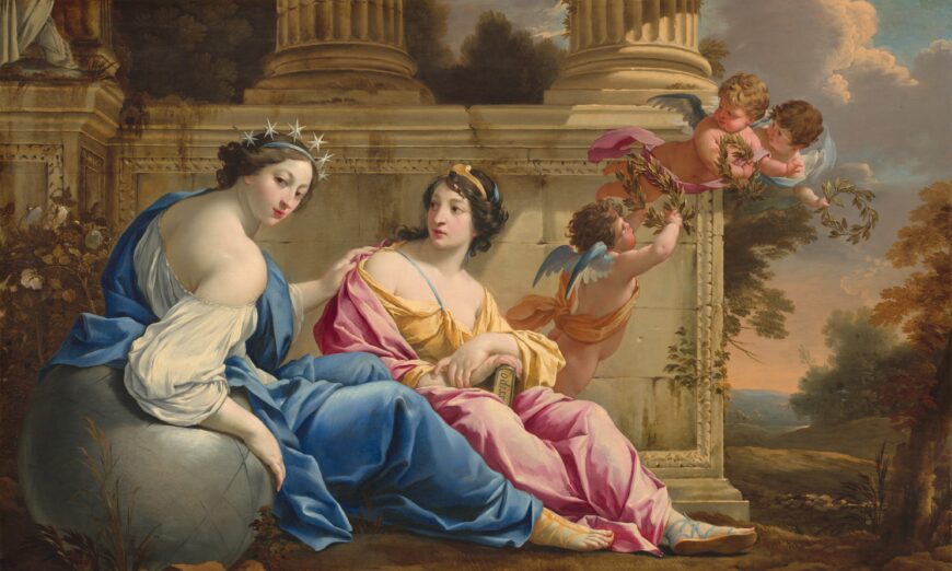 Arts: A Call to Praise the Eloquence of Heaven: Simon Vouet’s ‘The Muses Urania and Calliope’
