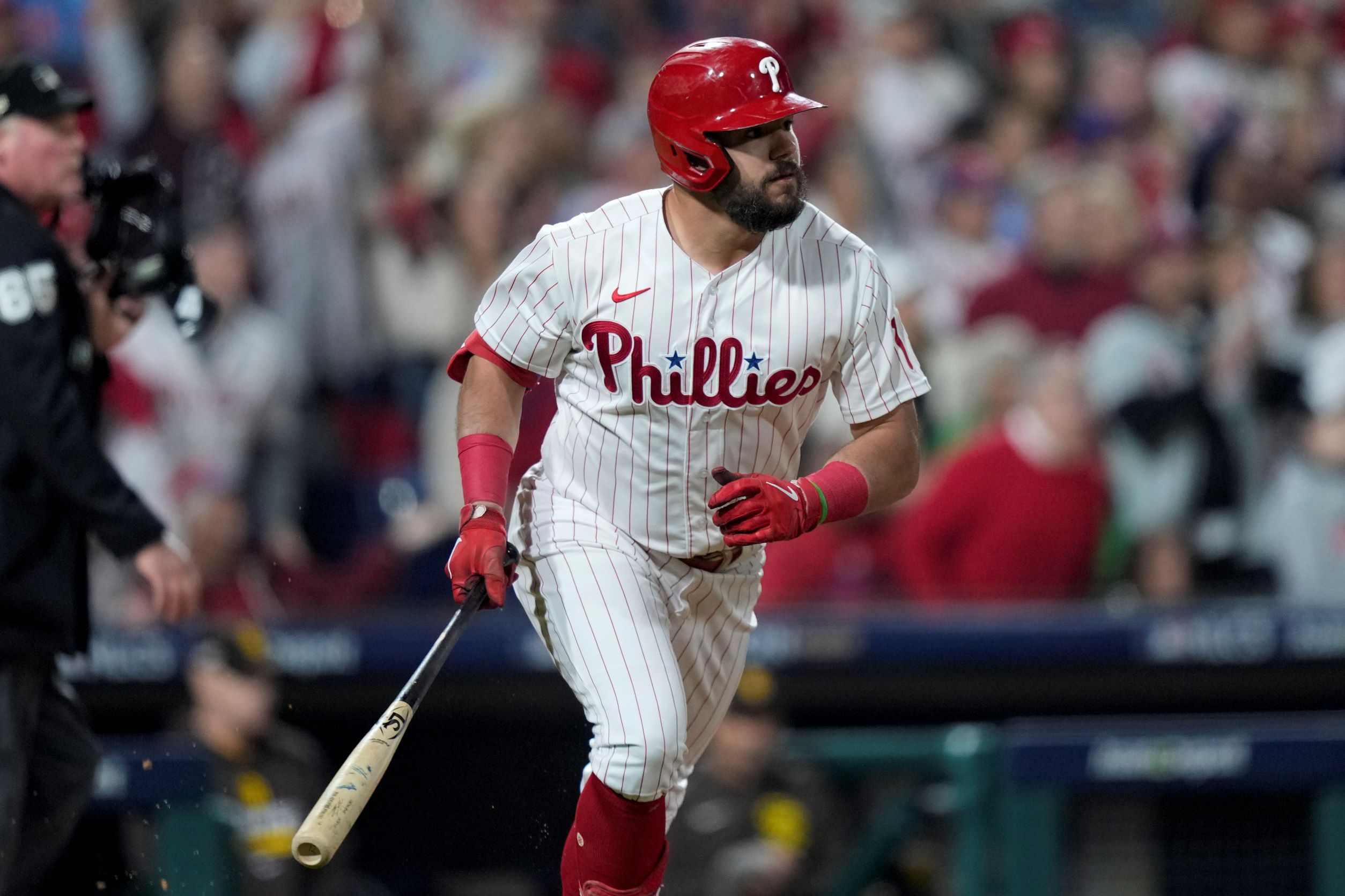 Marsh Madness! Phillies beat Braves 8-3 in Game 4, into NLCS