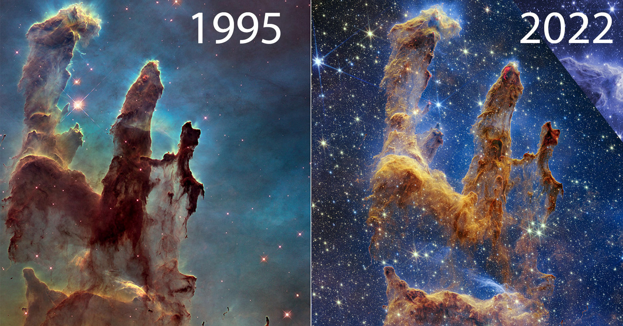 How It Started, How It’s Going NASA Releases New Space Telescope Photo