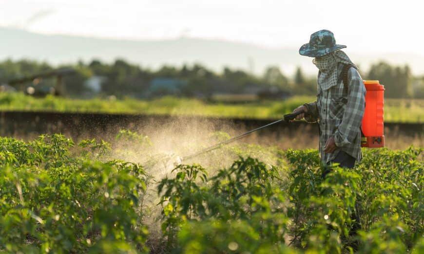 Glyphosate is found in our water, air, and bodies—as well as most of our food. That's unfortunate for us, and can be tragic for farmers. (PIPAT YAPATHANASAP/Shutterstock)