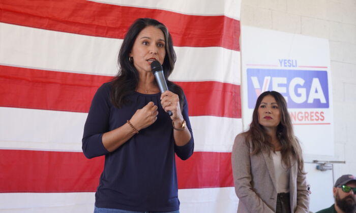 Tulsi Gabbard Joins Virginia Republican Challenger Yesli Vega on ...