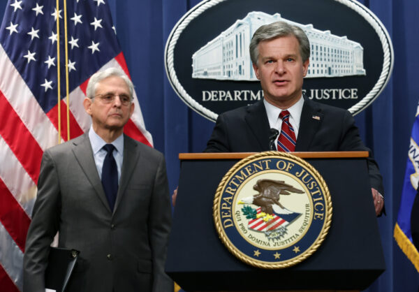 FBI Director Wray, Garland