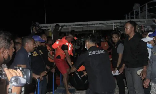 Indonesian Passenger Boat Carrying 240 Catches Fire; 14 Dead