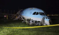 Korean Air Plane Overruns Philippine Runway, 173 People Safe