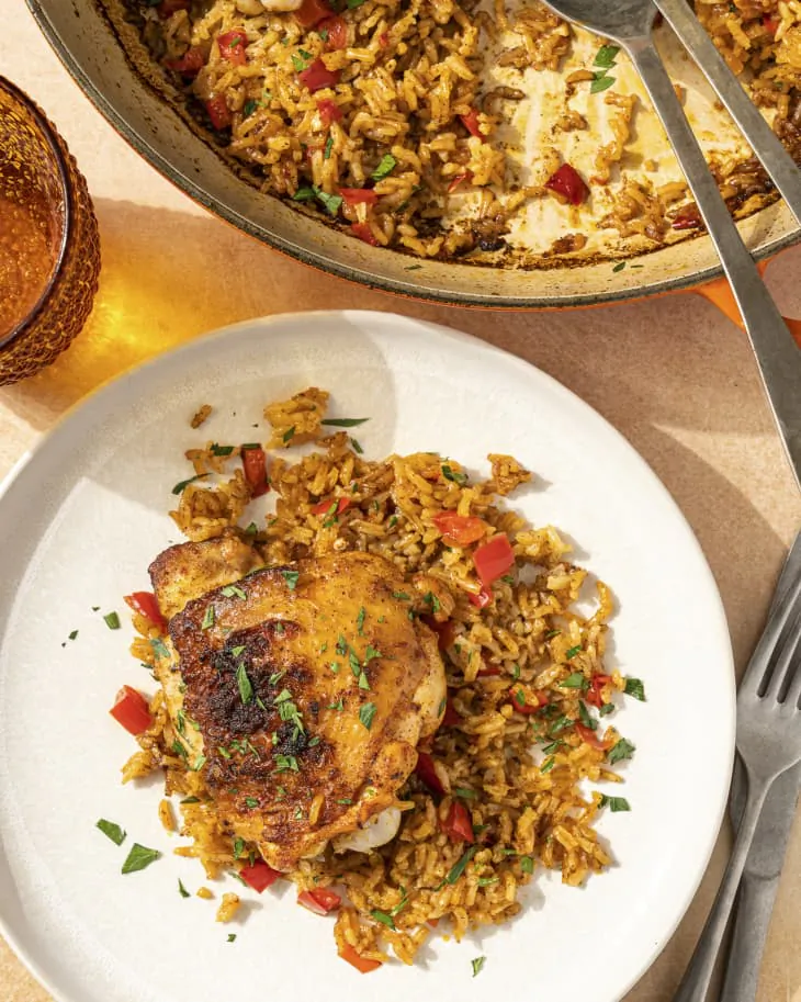 If you are looking to expand your family’s palate on weeknights, try this easy, one-pot take on Hungarian chicken paprikash. (Kristina Vanni/TNS)