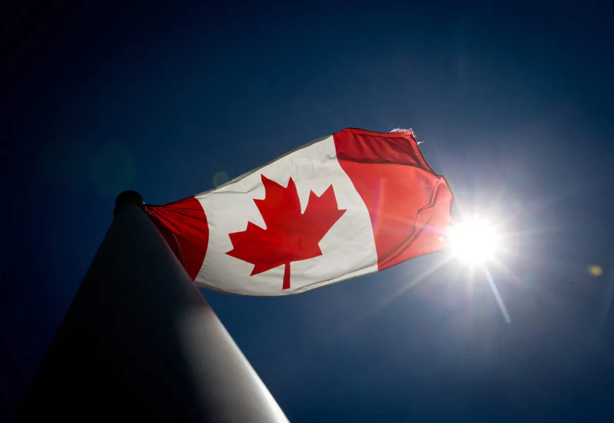 The Canadian flag in a file photo. (Darryl Dyck/The Canadian Press)