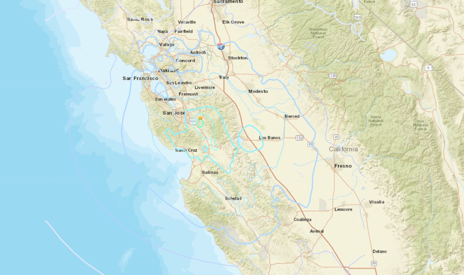 Magnitude 5.1 Quake Strikes in San Francisco Bay Area - Vimarsana News
