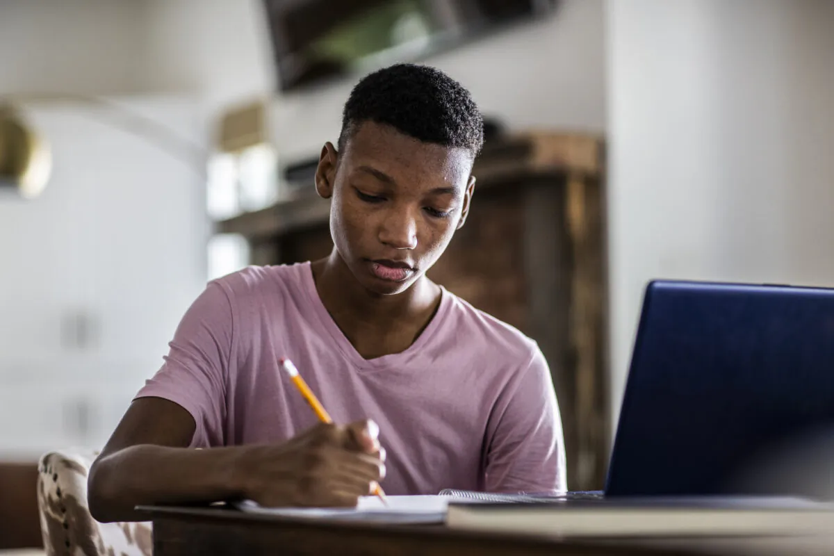 Just 26 percent of eighth graders now perform math proficiently, down from 33 percent in 2019, as part of the biggest such decline in three decades, according to the National Assessment of Educational Progress. (MoMo Productions/Getty Images)