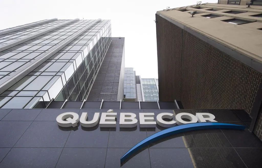 Quebecor headquarters in Montreal. (The Canadian Press/Graham Hughes)